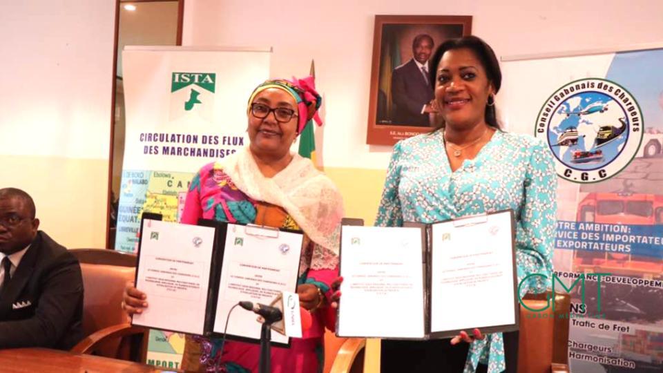 Signature d‘une convention de partenariat entre le Conseil Gabonais des Chargeurs (C.G.C)et L’Institut Sous-Régional Multisectoriel de Technologie Appliquée (ISTA)